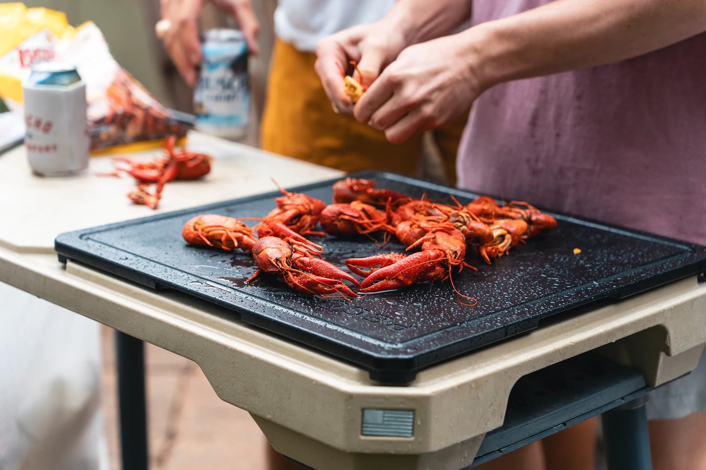 PECOS HDPE Black Cutting Board