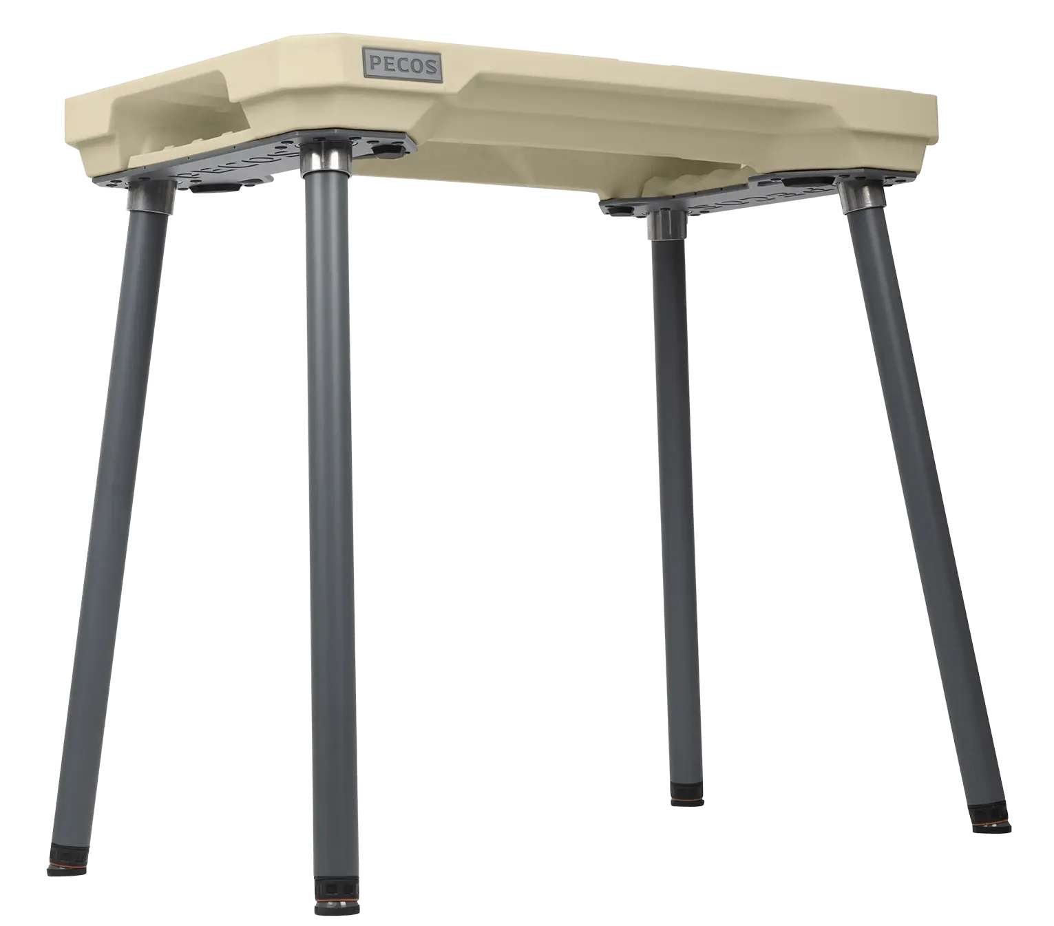 Pecos Table with Buckskin top and Tanner Gray legs