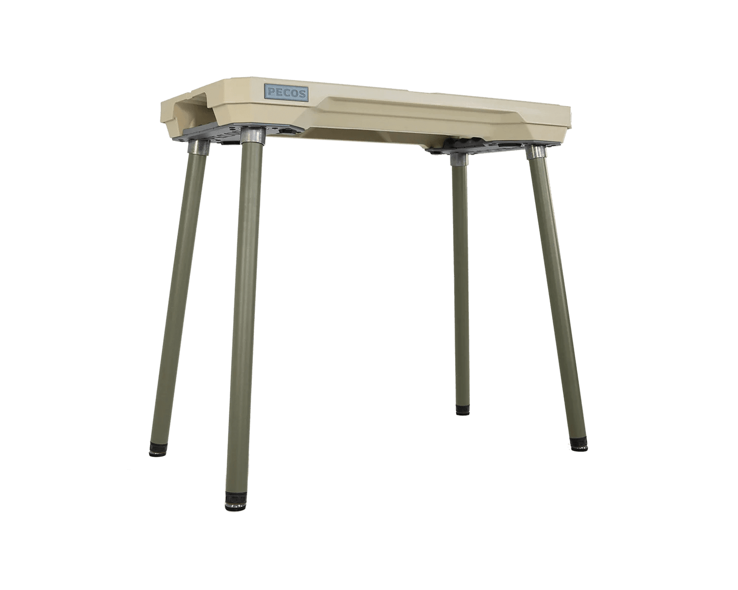 PECOS Table - Buckskin top, Texas Sage legs - front view
